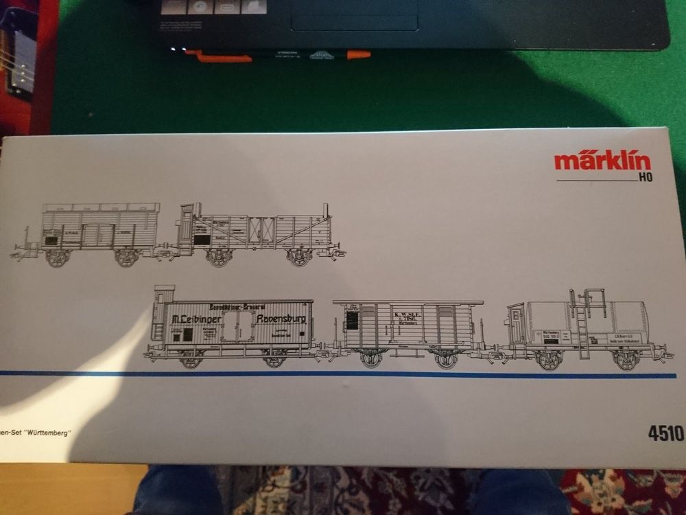 Train HO Märklin 2857 Coffret Würtembergischer Zug 1 Loco