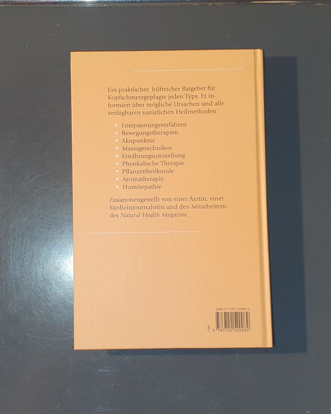Bücher: Endlich frei von Kopfschmerzen – Gebraucht aus Dübendorf von Povo 4
