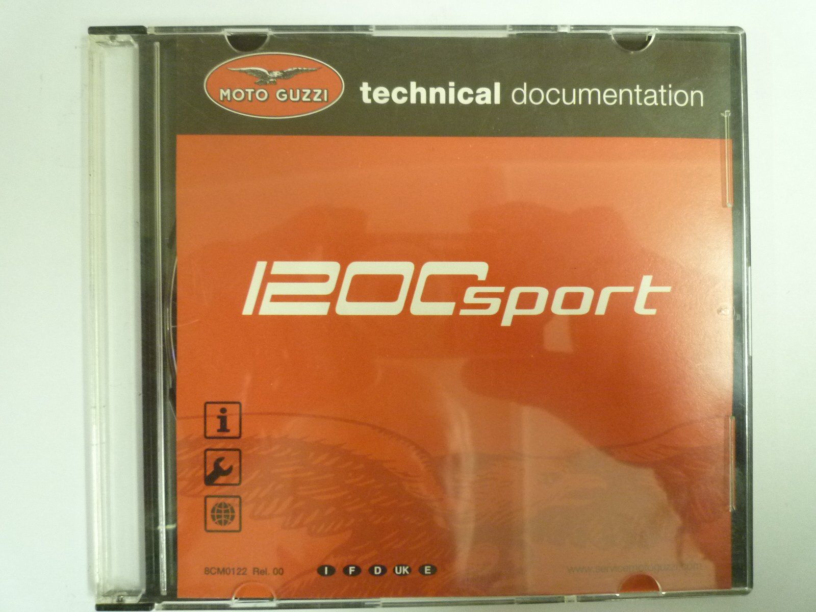 CD: Moto Guzzi Teccnical Documentation 1200 Sport – Usato da Sissach venduto da Gruetter-Moto-Center
