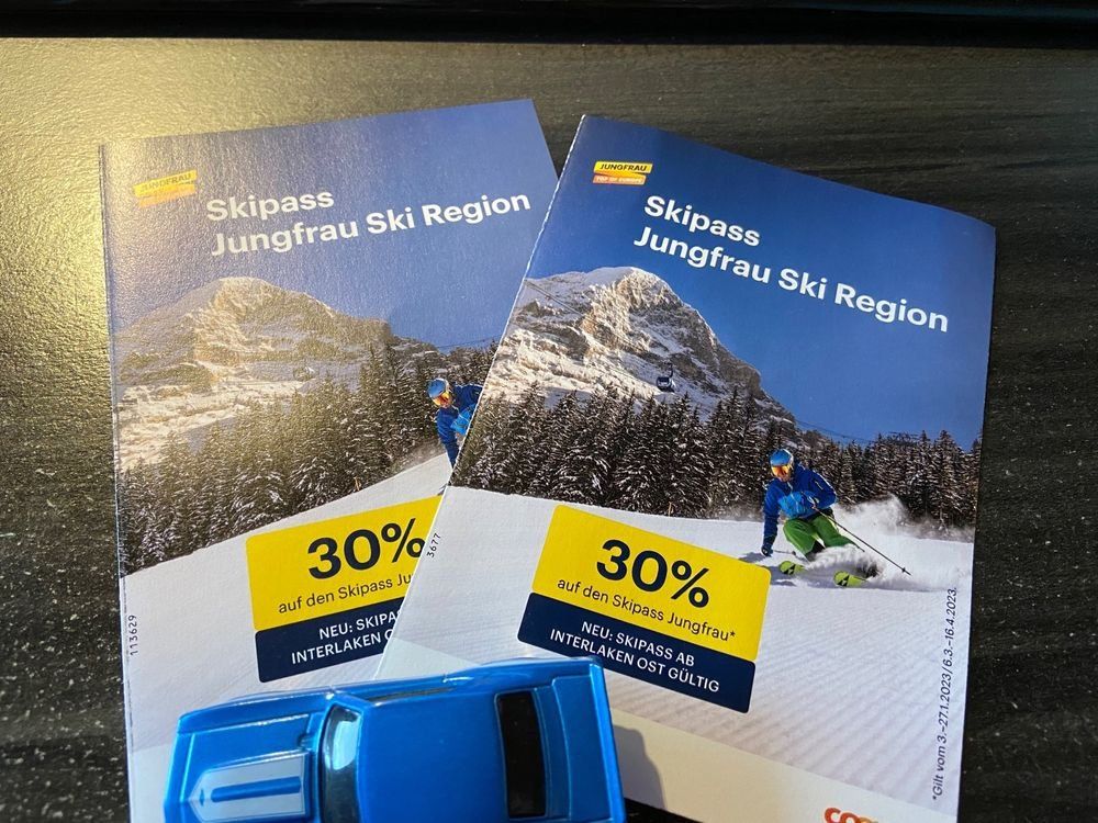 2 Skipass Jungfrau Ski Region | Kaufen auf Ricardo