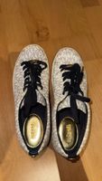 Michael Kors Turnschuhe MK Muster weiss Grösse 37