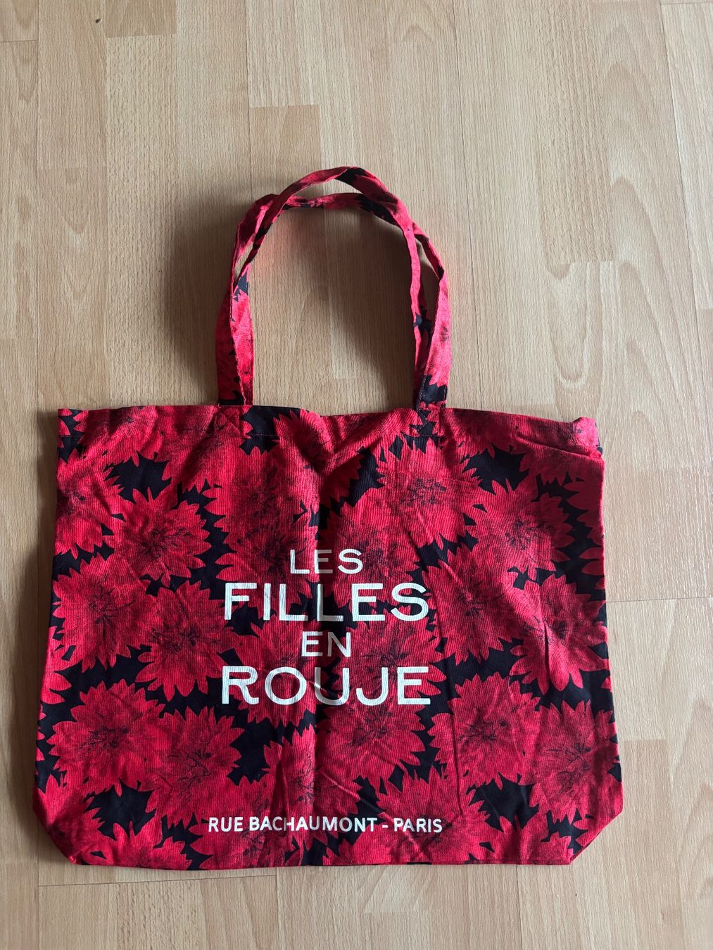 Rouje Borse da donna: Rouje Stofftasche / Shopper rote Blumen – Usato da Wohlen AG venduto da schimmelreiter1234 1