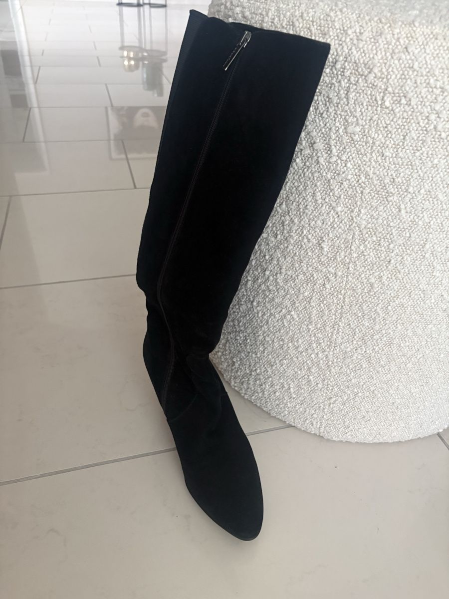 Scarpe da donna: Lederstiefel- wildleder – Nuovo (secondo la descrizione) da Thalwil venduto da ul__6856 2