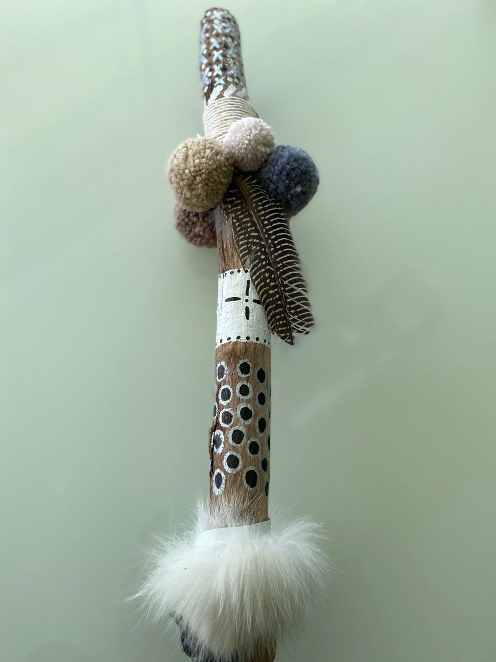 Sculture & Statue: Schwemmholz Objekt "BOHEMIAN STICK" – Usato da Lachen SZ venduto da JLO-Creations