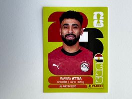 Panini FIFA World Cup 2026 Sticker Marwan Attia EGY 10