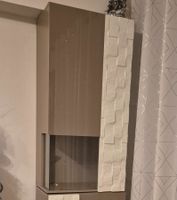 🗄️Meuble de rangement moderne avec porte en verre!