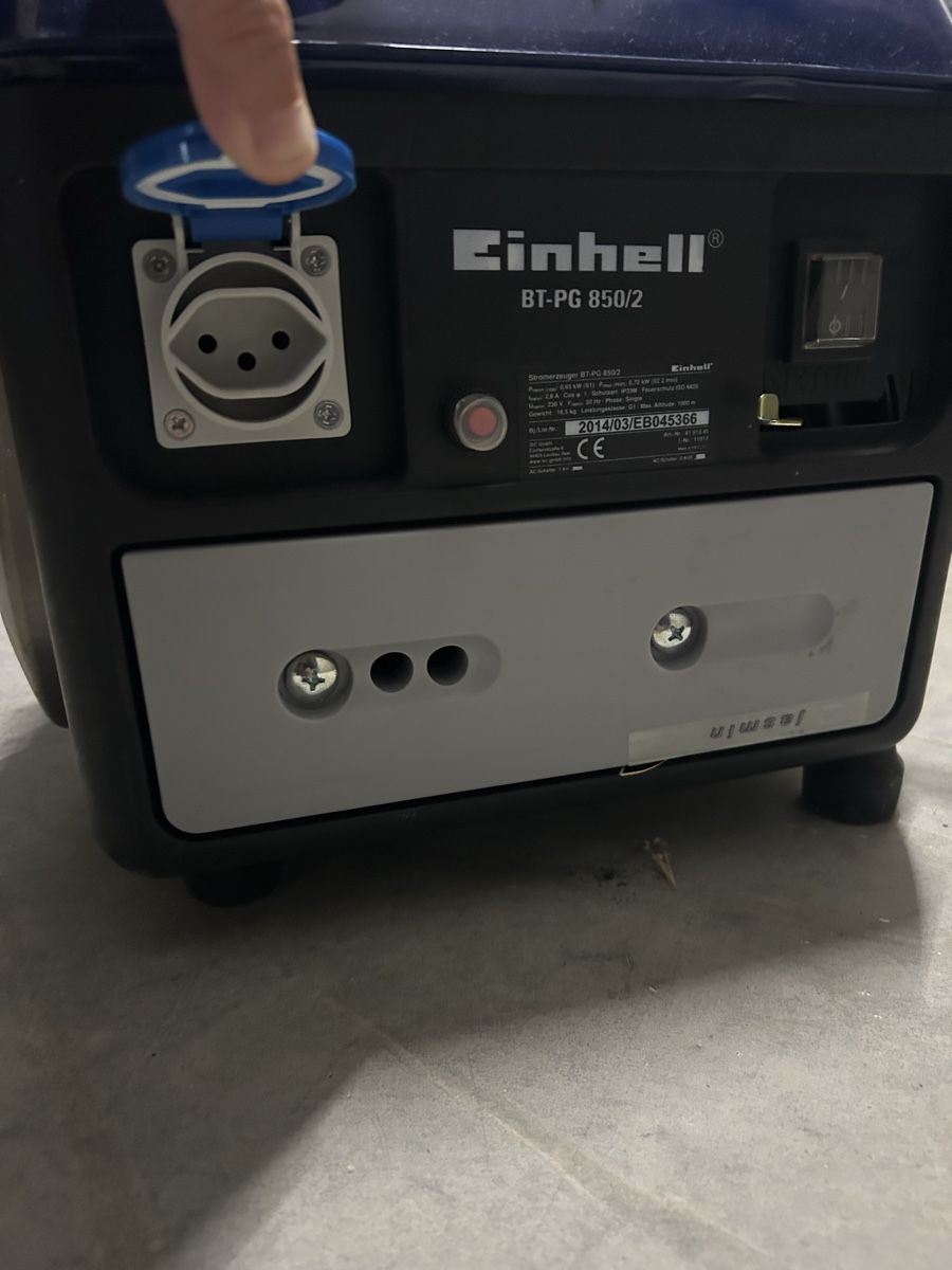 Einhell Stromgeneratoren: Stromgenerator Einhell BT-PG 850/2 gebraucht  – Defekt aus Zürich von JN-MZ67676767 4