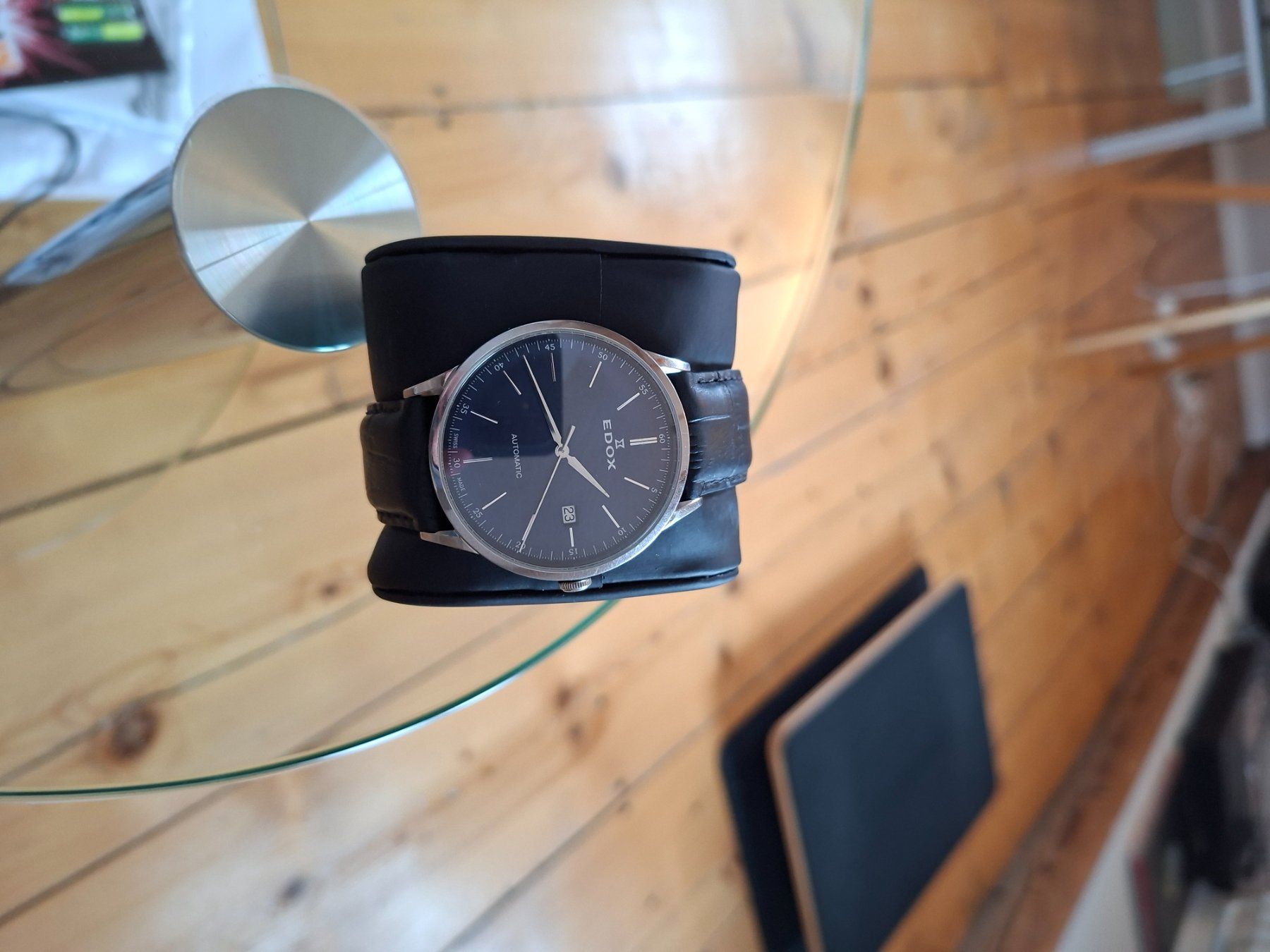 Edox Orologi: Edox Automatic Herrenuhr - Top Zustand! – Usato da Münchenstein venduto da speedjbl