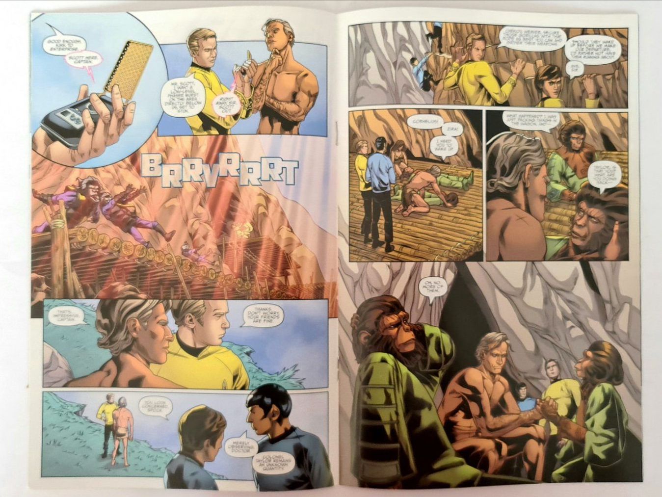 Fumetti: Star Trek/Planet der Affen Comic Hefte 1-5. – Usato da Aesch BL venduto da pri_fp8t 3