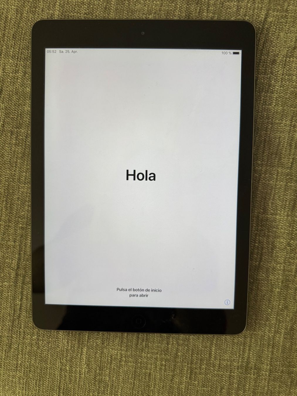 Tablet PC: iPad Air – Difettoso da Adliswil venduto da Busys