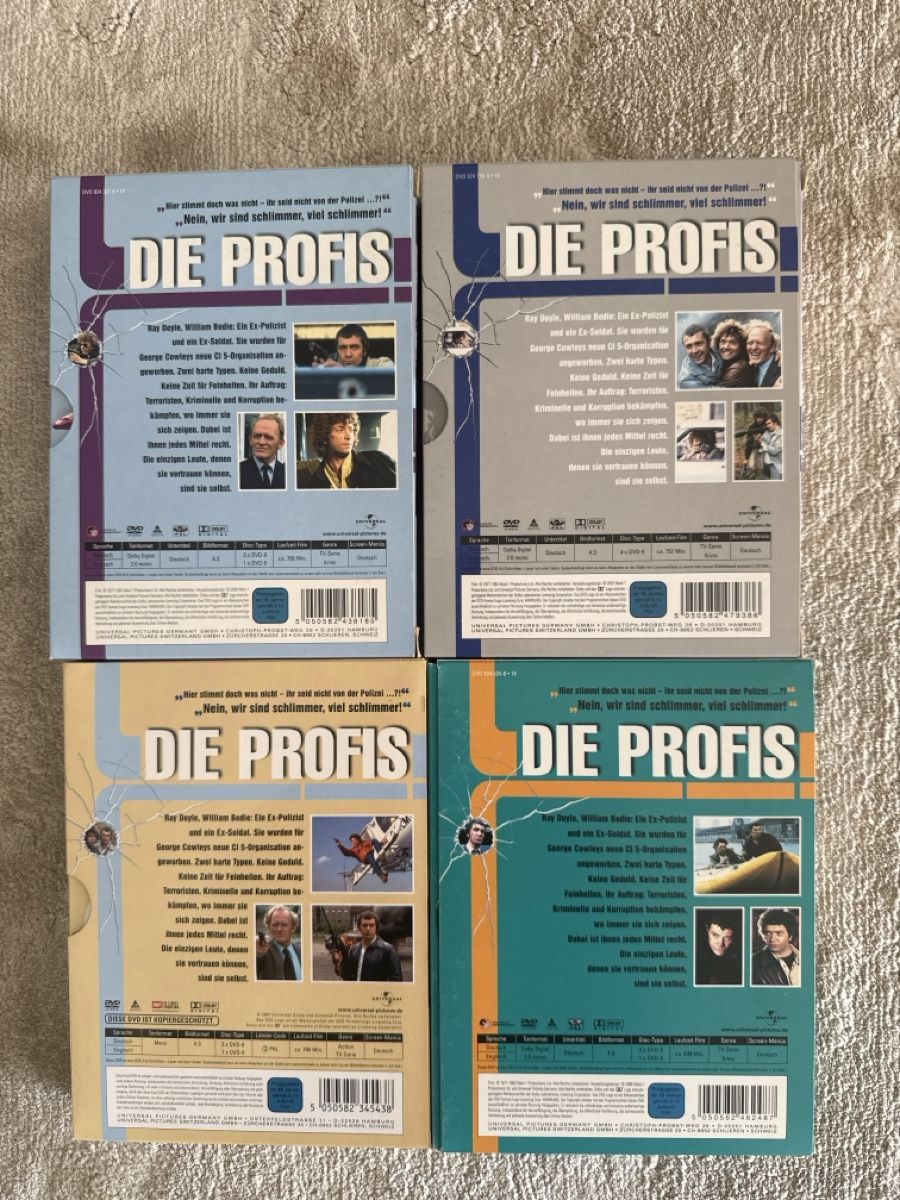 Tous les DVDs: Die Profis CI5 DVD Box Set Staffel 114 – D'occasion à Riedholz par nlu_dn2q 3