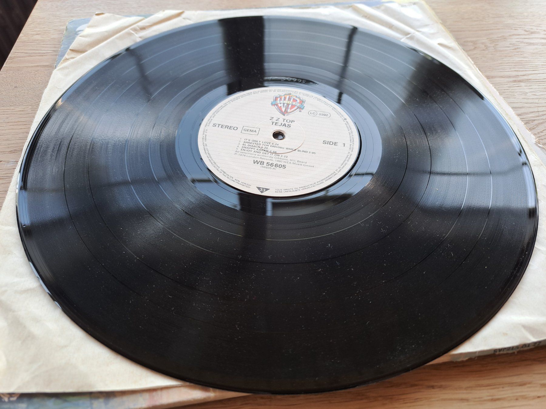 Dischi in vinile: ZZ Top -Tejas – Usato da Meggen venduto da Ricardokoch 5