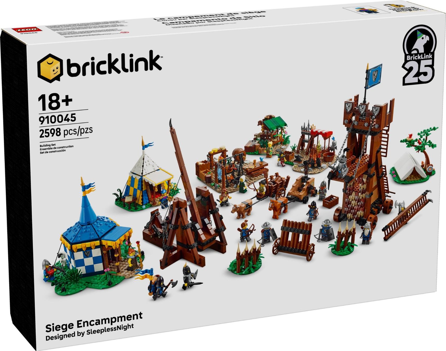 Lego Jouets: LEGO Bricklink 910045 Feldlager - Siege Encampment – Neuf avec emballage d'origine à Brunegg par Panda067