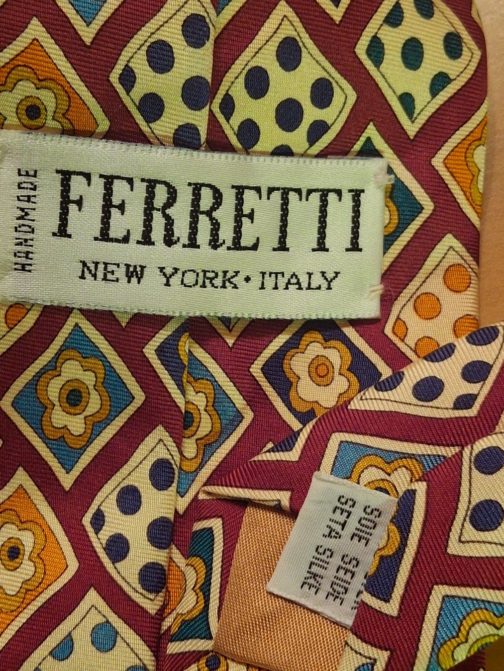 Cravatte: Cravate 100% soie marque Ferretti – Usato da Villiers venduto da san_jn5w 1