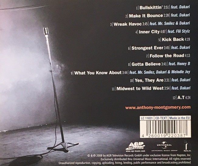 CDs: Anthony Montgomery – A. T – Gebraucht aus Grüningen von azulverde 1