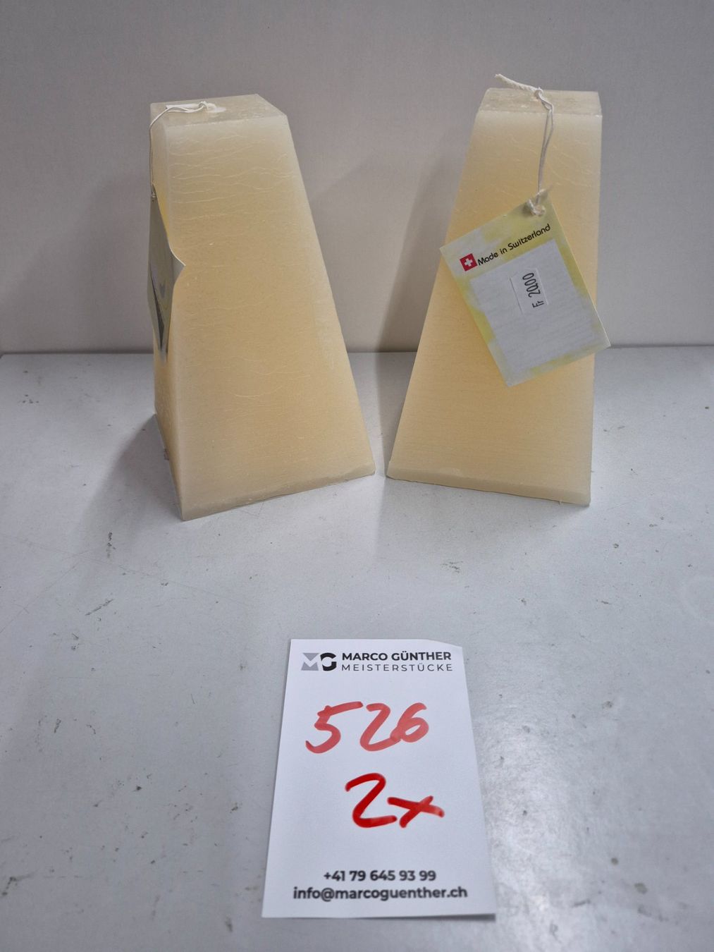 Candele: 526 Posten Kerzen aus Liquidation – Nuovo (secondo la descrizione) da Derendingen venduto da Meisterstuecke