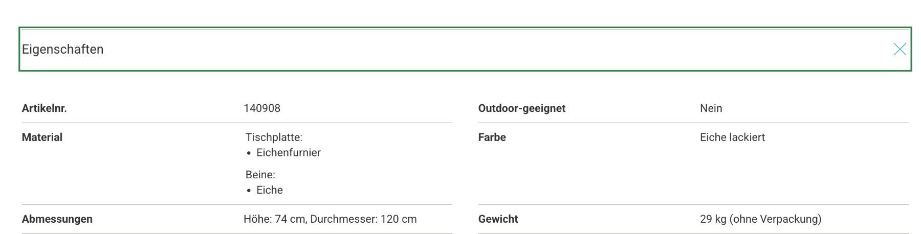 Normann Copenhagen Tables: Esstisch Eiche rund 120cm Durchmesser – D'occasion à Zürich par sop_669v 2