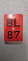 Velonummer BL 87