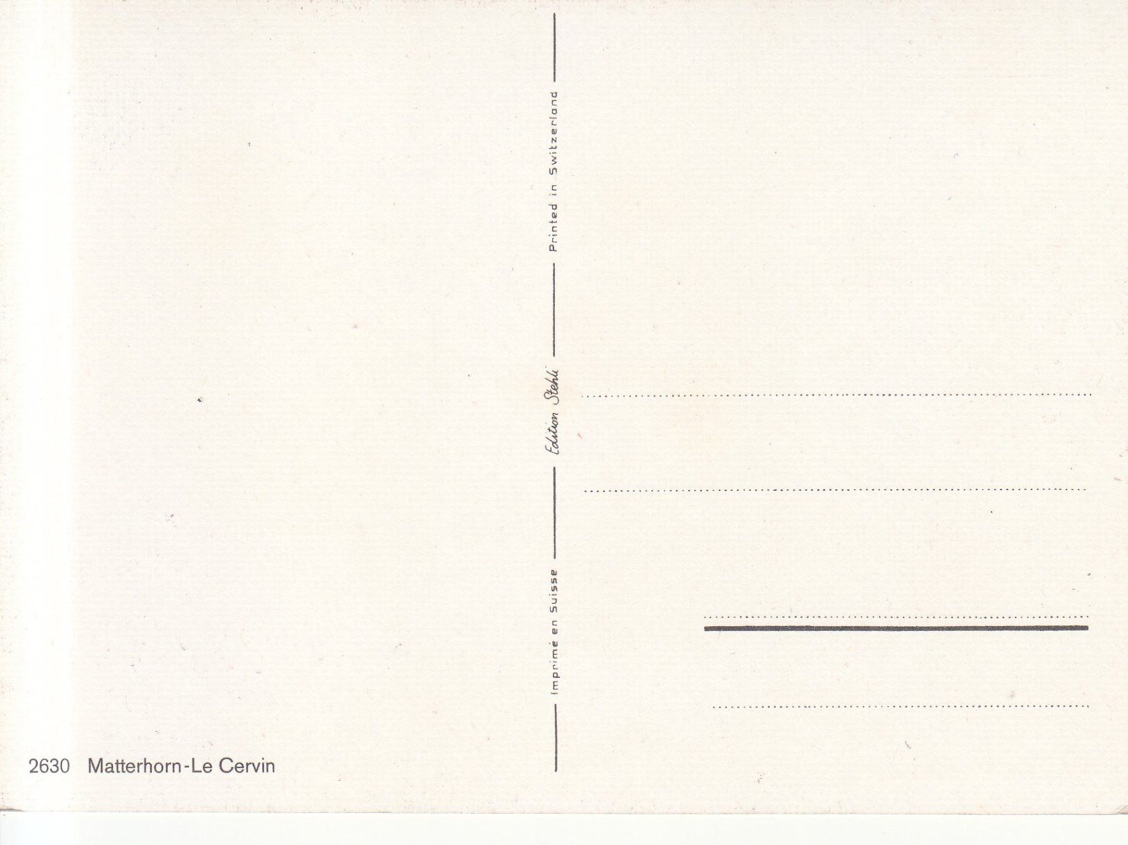 Cartoline postali: Matterhorn ca. 1970 – Usato da Bürglen TG venduto da StampGraf 1