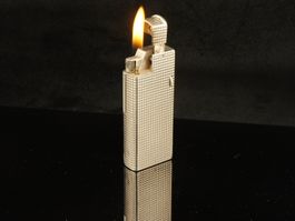 DUNHILL Aldunil Feuerzeug massiv Sterlingsilber 80 Gramm