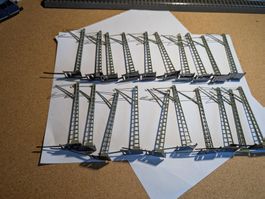 Märklin 7509, 20 x Oberleitungsmasten