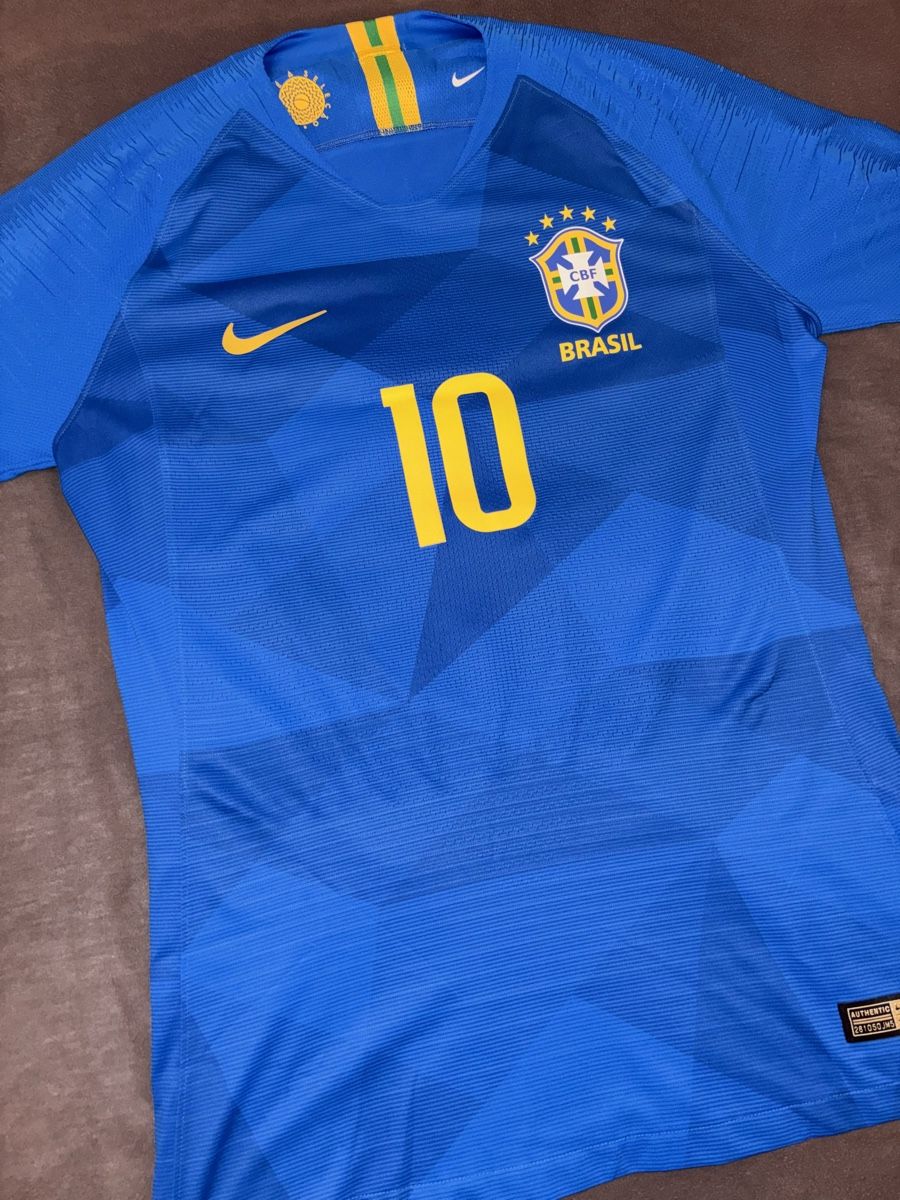 Nike Canottiere & Pantaloni: NEYMAR BRASILIEN PLAYER ISSUE NIKE TRIKOT BARCA PSG – Nuovo (secondo la descrizione) da Rain venduto da JerseyLegends 1