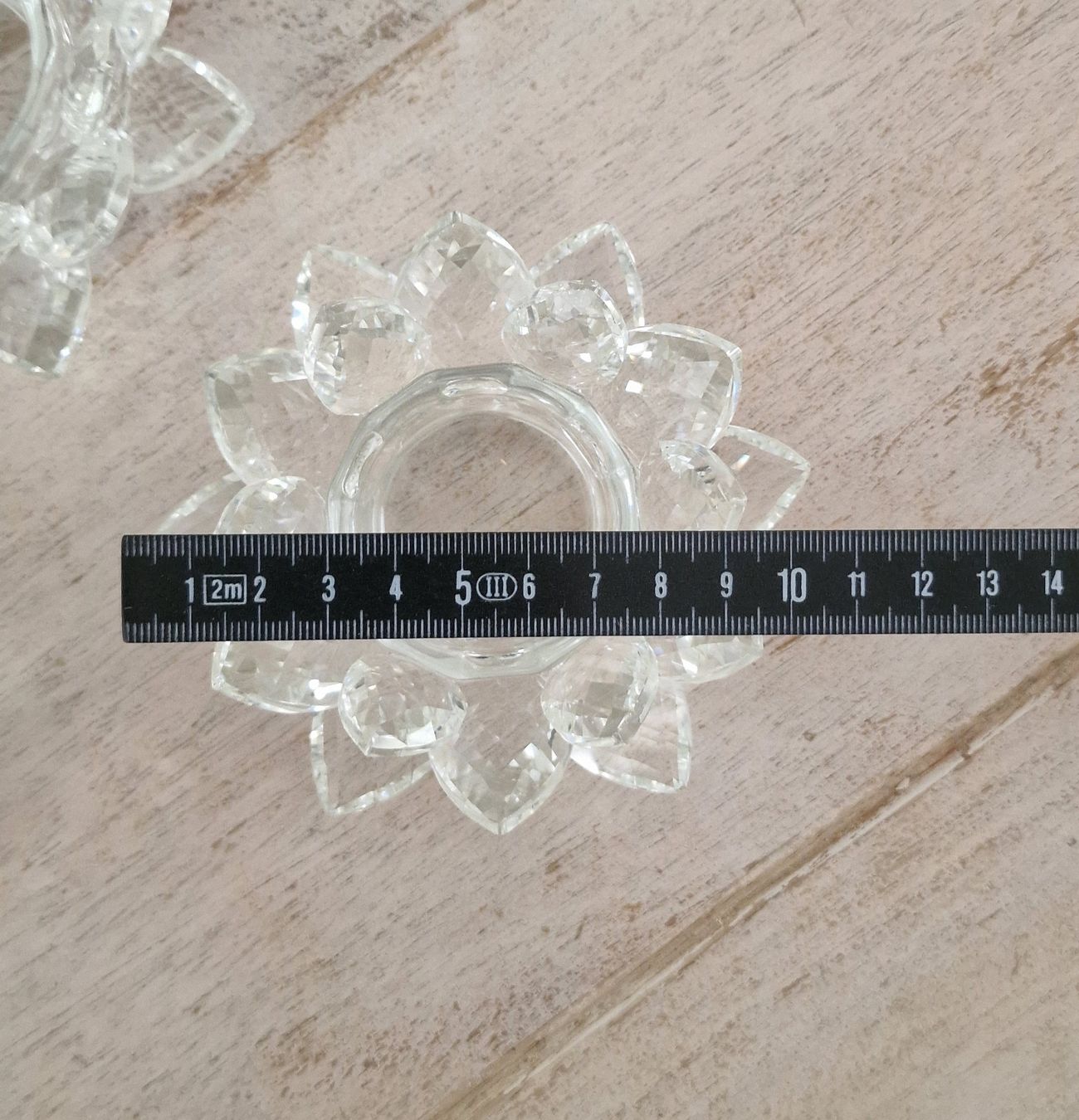 Portacandele: Teelichthalter Blumenform 3 Stk. ca. 9cm Neu – Usato da Suhr venduto da Sbume 4