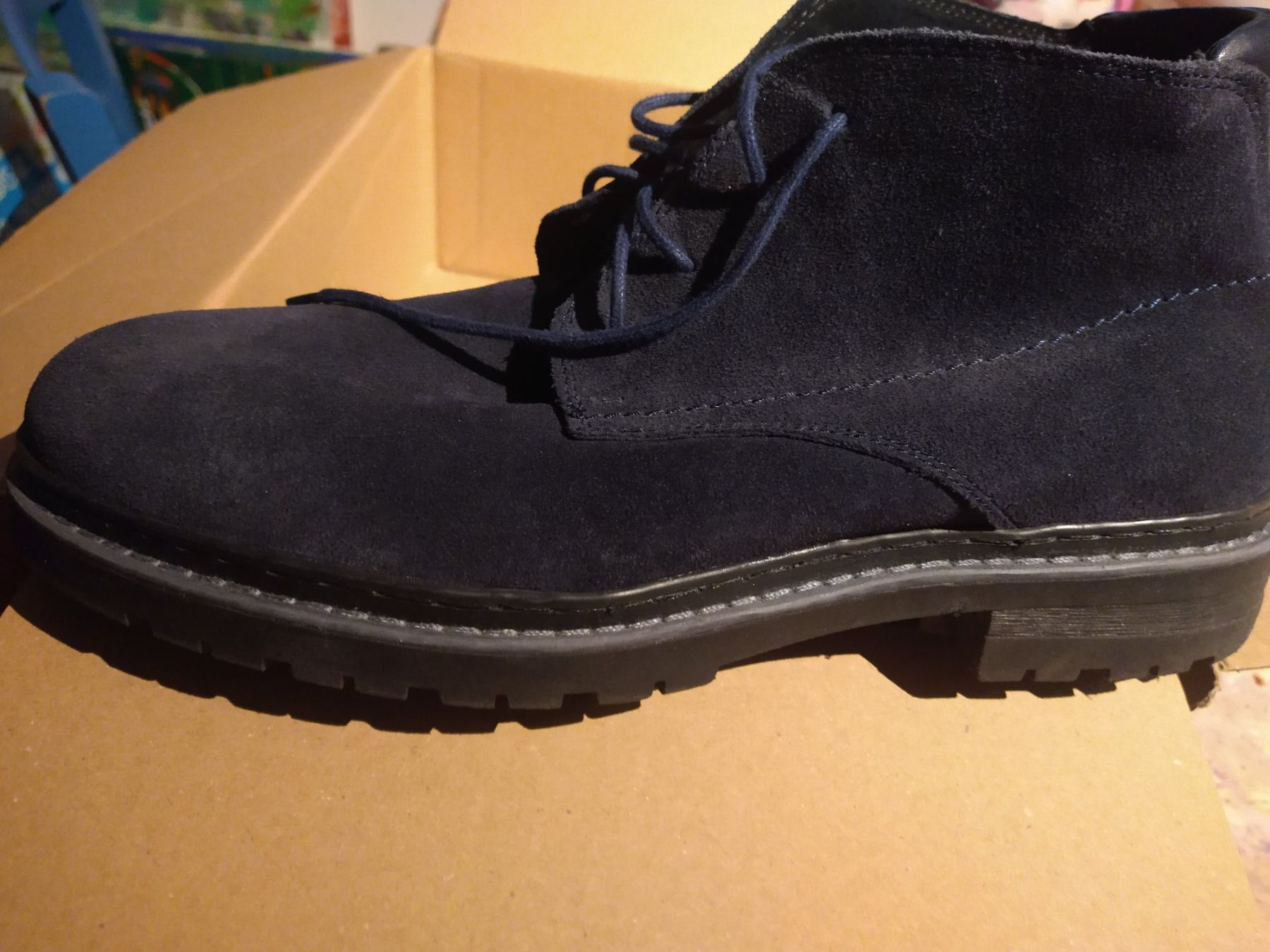 Herrenschuhe: Herren-Winterstiefelette aus Wildleder 43Grosse Conbipel – Gebraucht aus Wetzikon ZH von GUAIO 1