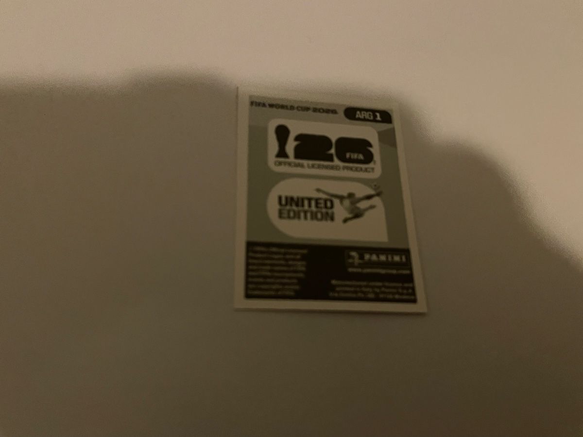 Panini Sammelbilder & Trading cards: FIFA WM 2016 Argentinien ARG 1 – Neu (gemäss Beschreibung) aus Winterthur von Cobraforce 1