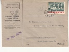 Infanterie Wi 185 auf Brief