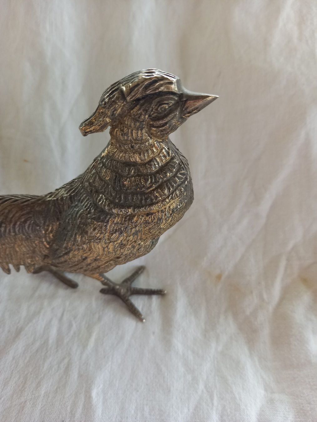 Statuette: Figurine de faisan en métal – Usato da Rossens FR venduto da Souris1 5