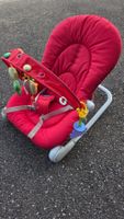 Chicco Babywippe rot | Verstellbare Lehne mit Stop-Funktion