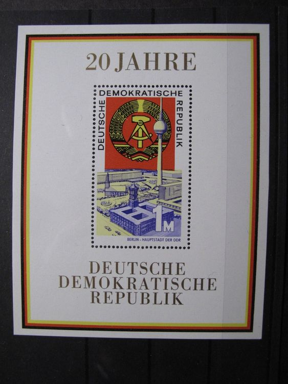 Prophila Collection DDR Block 28 (Completa.Edizione) Usato