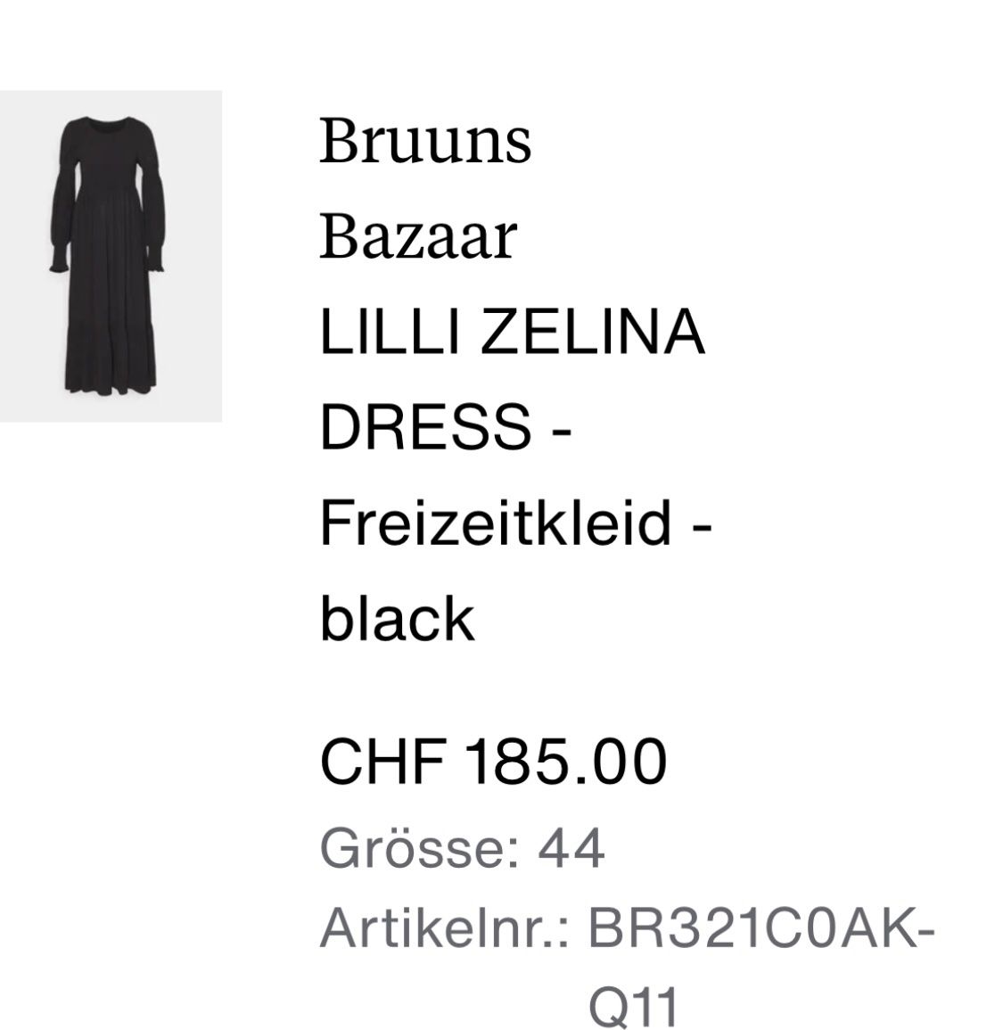 Vestiti: Bruuns Bazzar Copenhagen Kleid Gr.44 – Nuovo (secondo la descrizione) da Stallikon venduto da BaumArt 7