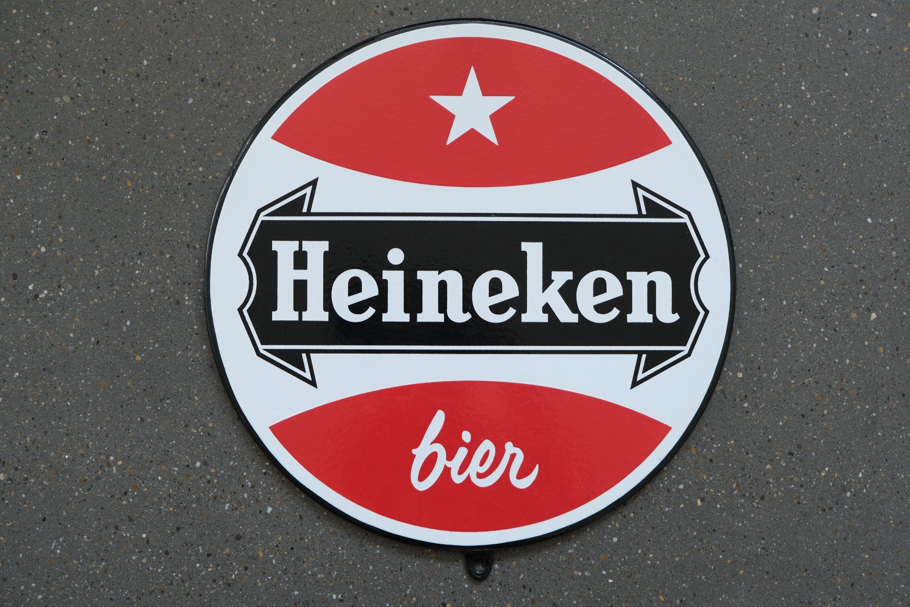 Insegne: Emailschild - Heineken Bier – Usato da Zürich venduto da hanso-foundation