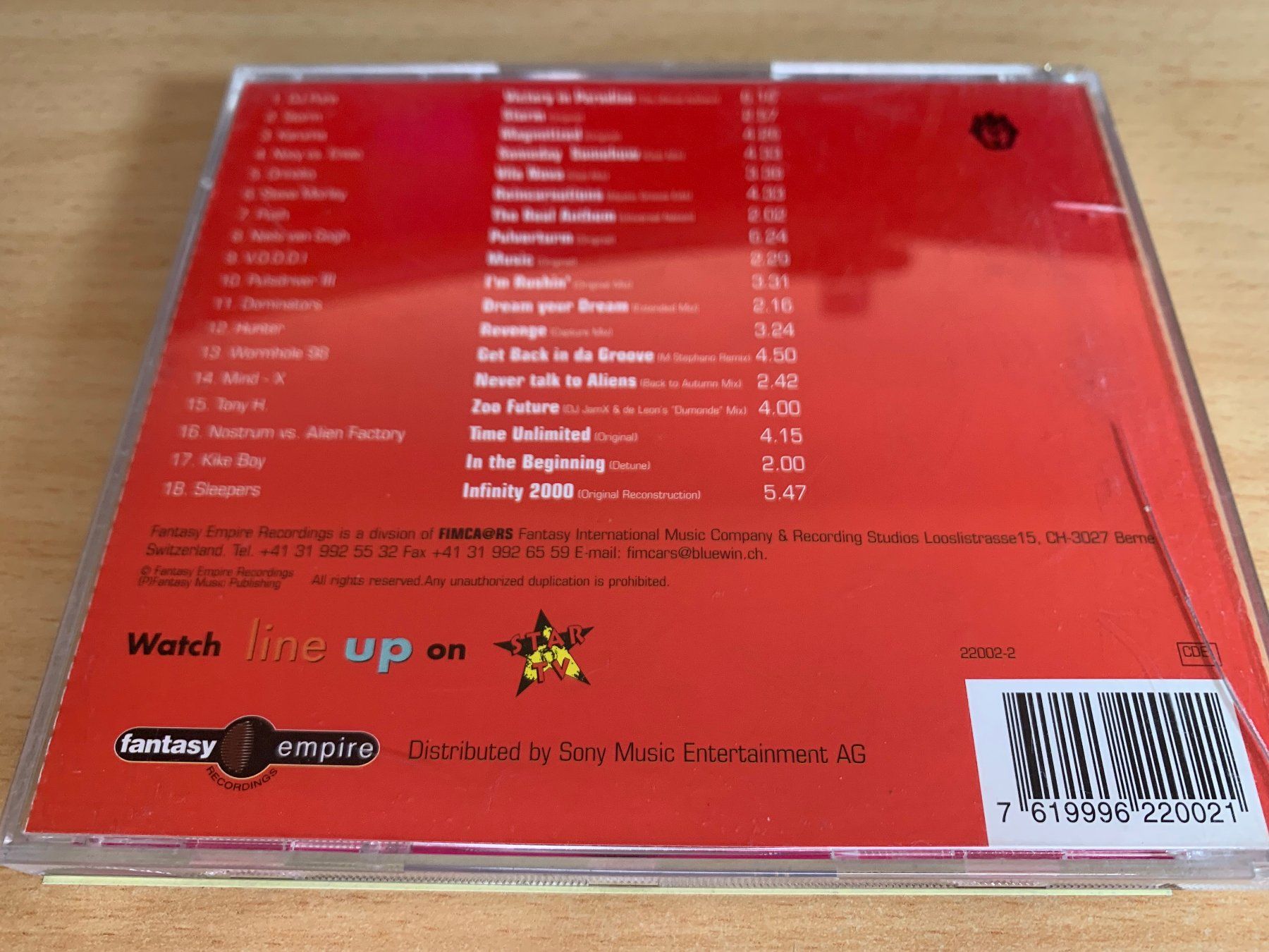 CD: DJ Pure – Victory 99 - The Compilation – Usato da Rikon im Tösstal venduto da Alpenmutz 1