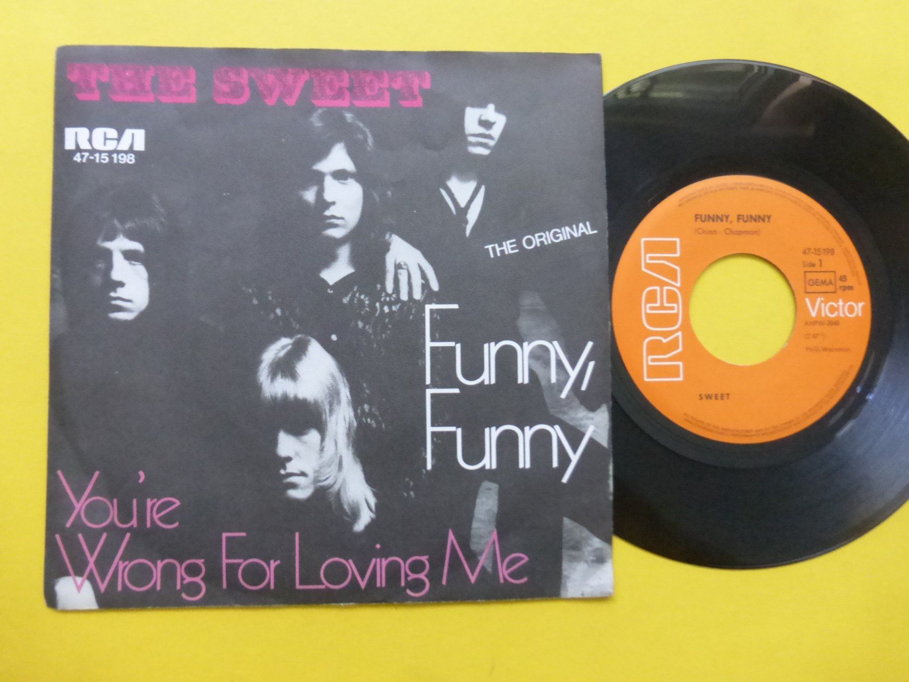 Dischi in vinile: The Sweet – Funny, Funny – Usato da Zürich venduto da Swiss57