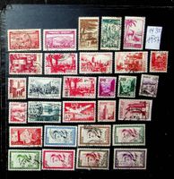 AFRIQUE MAROC TIMBRES OBLITÉRÉS 1933-1957 /AT110