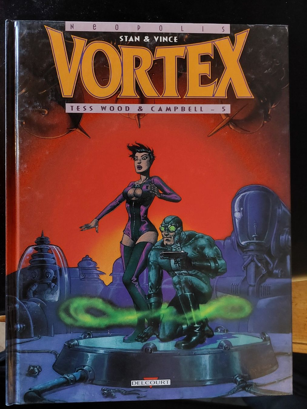 Comics: VORTEX N°5 EO Tess Wood & Campbell - 5 – Gebraucht aus Neuchâtel von