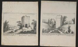 Avenches 2 Blätter  von Herrliberger 1757