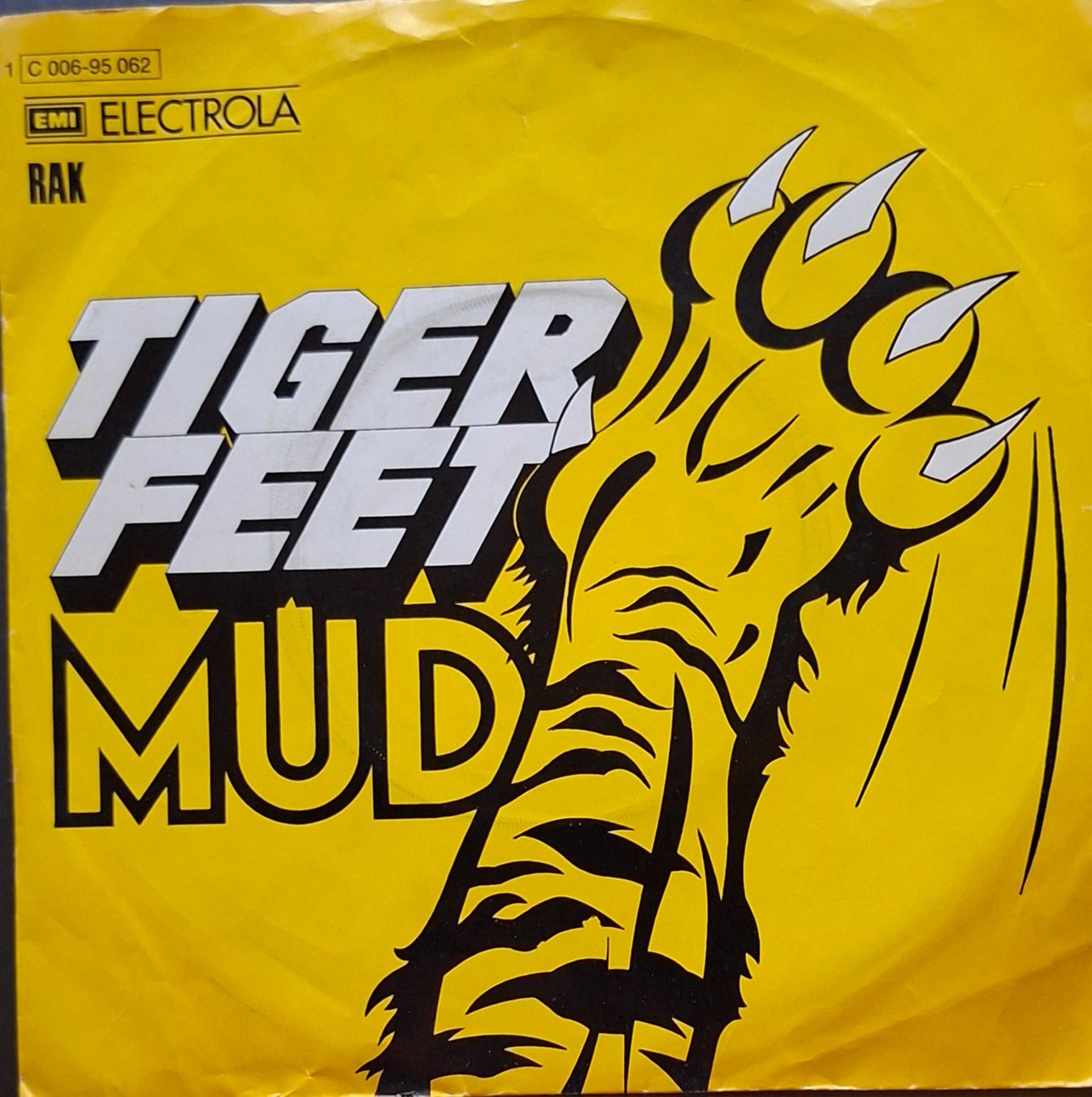 Schallplatten: Vinyl Single Mud - Tiger Feet – Gebraucht aus Langenthal von Modo39