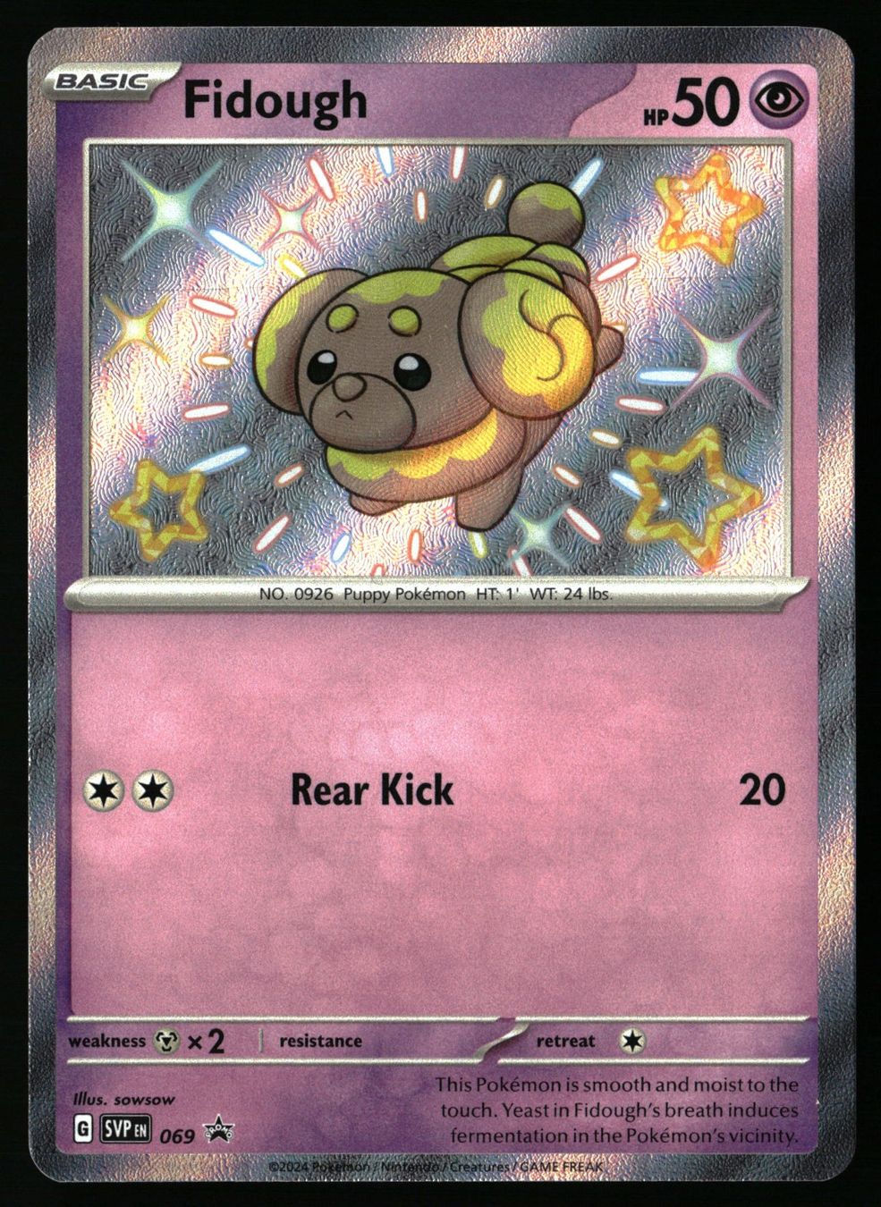 Pokémon Carte collezionabili: Fidough #69 Pokemon Promo – Usato da Feuerthalen venduto da Plazatoys