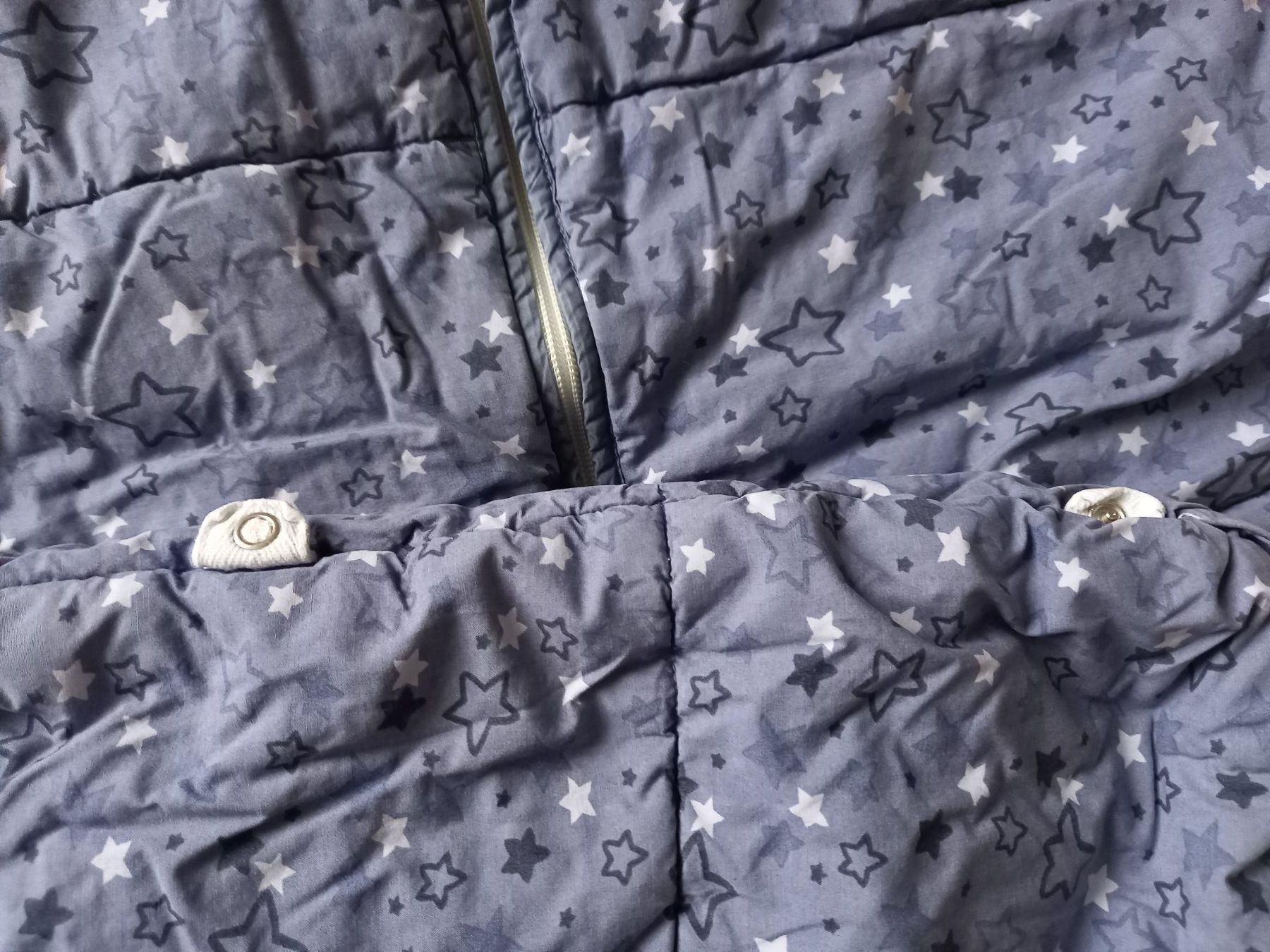 Sacchi a pelo: Kinder Schlafsack blau Sterne ca. 90cm – Usato da Unterengstringen venduto da saraman 4