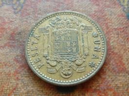 ESPAGNE  1  Pesetas  1966