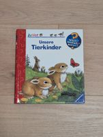 Kinderbuch Unsere Tierkinder - wie neu mit Klappen