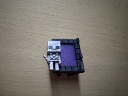 Minecraft, squelette et portail du Nether, Kinder Joy