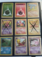 Lot de 13 cartes Pokémon vintage