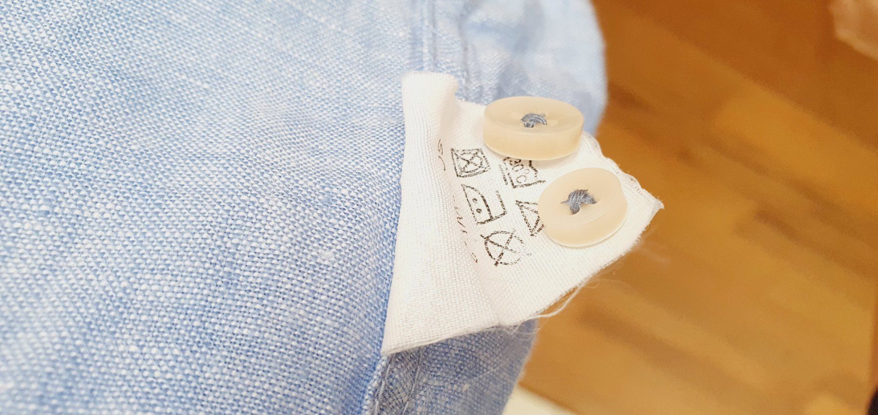 Chemises: Leinen Hemd 100% Gr. M hellblau – D'occasion à Stansstad par InStyle8 3