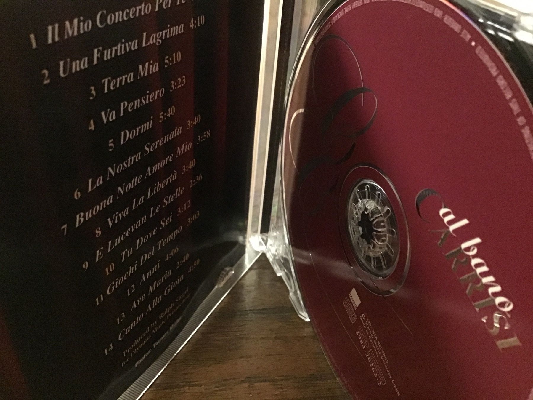CD: al bano  Carrisi    Concerto Classico – Usato da Thierachern venduto da sweden08 2