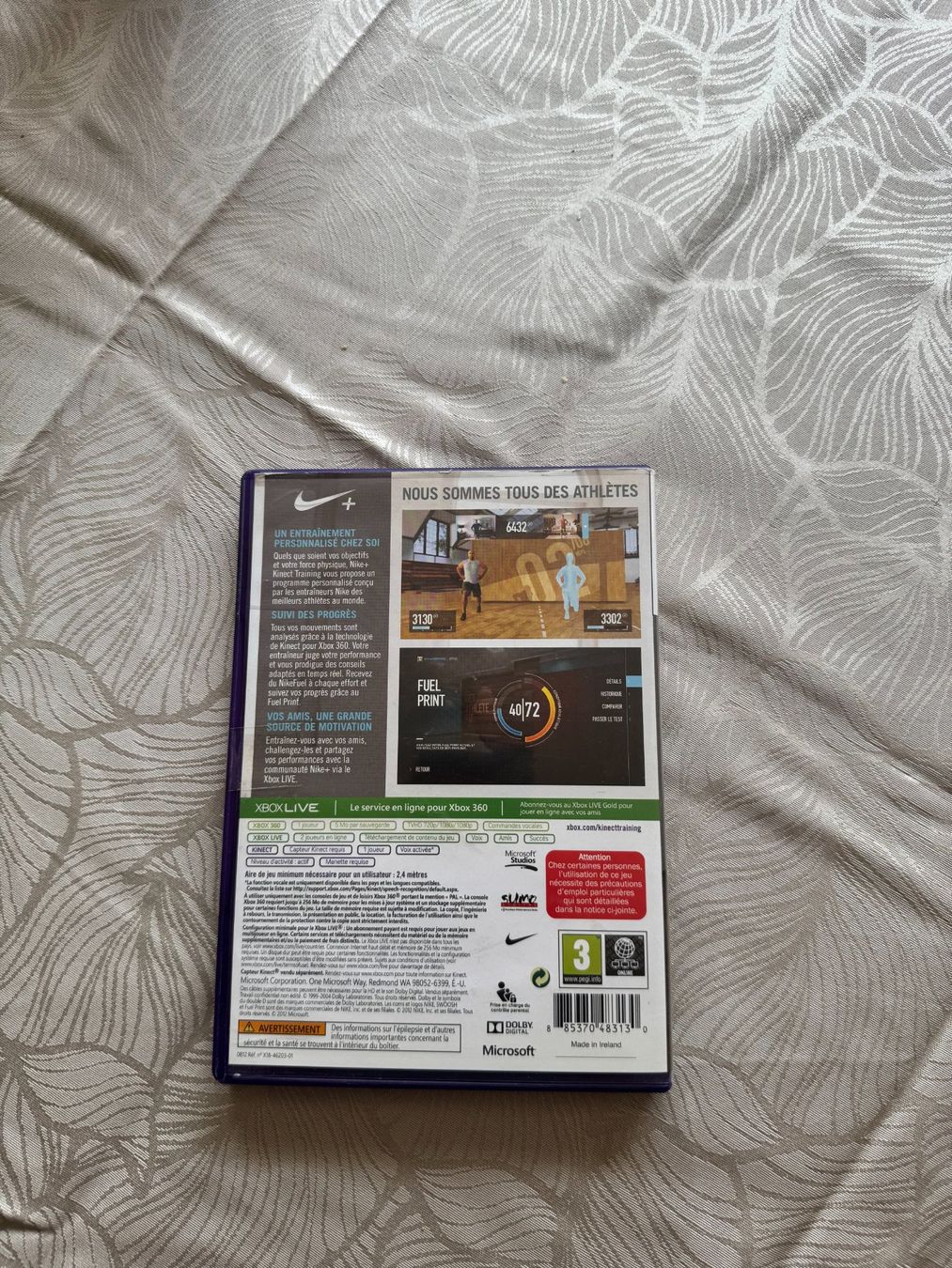 Microsoft Giochi: Nike+ Kinect Training Xbox 360 PAL FR Microsoft Kinect – Usato da L'Orient venduto da dav_8slp 2